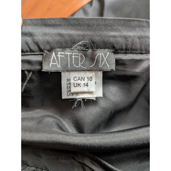 Vintage After Six 100% Silk bubble skirt Y2K cottagecore party whimsigoth - Picture 4 of 7